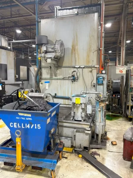 74" X 74" STOELTING MODEL #CSW8121 ROLL-IN TURNTABLE TYPE PARTS WASHER: YOBRO #25172