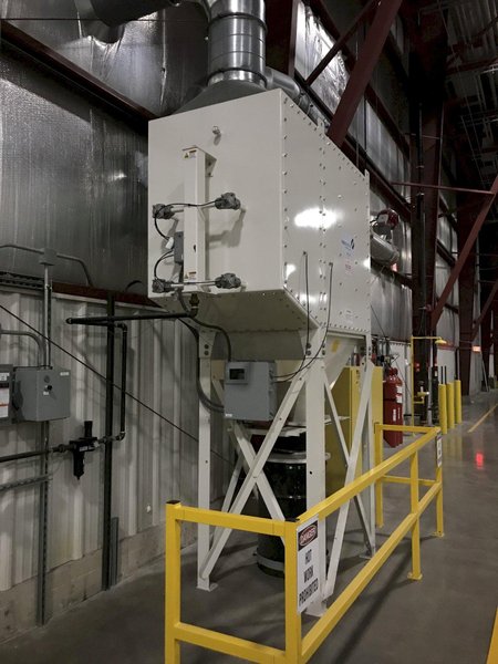 MAC PROCESS MODEL 909-RBA DUST COLLECTOR