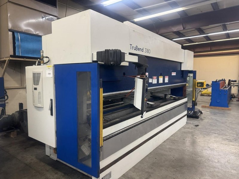 198 Ton x 13′ Trumpf TruBend 3180 CNC Press Brake, 2008