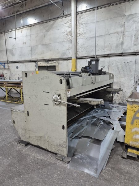 1/4” x 12’ AccurShear 625012 Hydraulic Shear, 2001