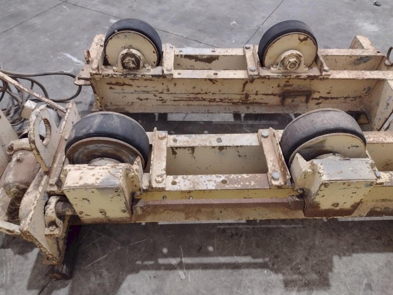10 TON 20,000 LB RANSOME MODEL #WRD10 TANK TURNING ROLLS, 1 DRIVE &amp; 1 IDLER ROLL: YOBRO #25073