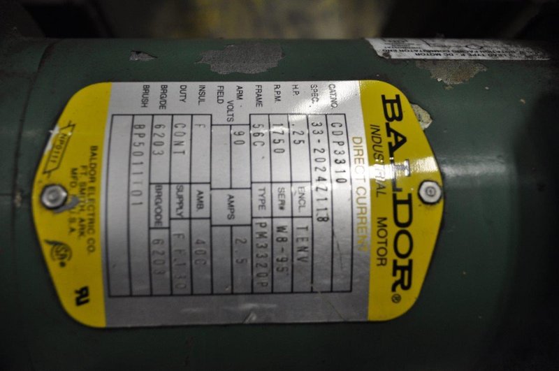 30&quot; x .065&quot; Rowe Motorized Straightener