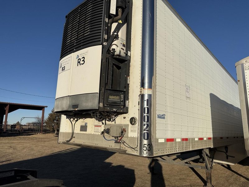 CIMC 53′ Reefer Trailer, 2020 – Air Ride, Aluminum T-Floor, Thermo King