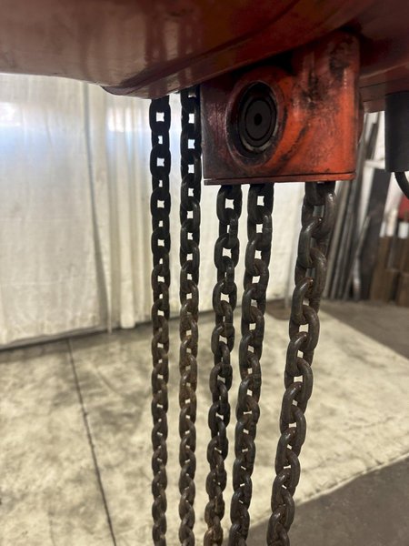 3 TON C &amp; M  ELECTRIC CHAIN HOIST: STOCK #77408