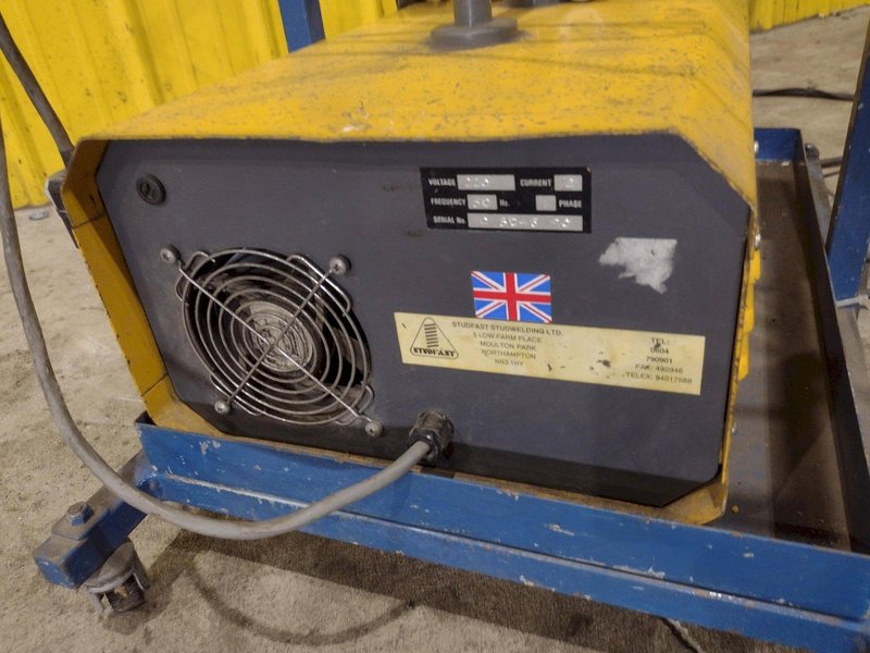 STUDFAST SYSTEM MODEL #10CD STUD WELDER WITH GUN: STOCK #23232