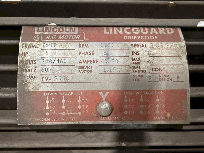 250 TON X 21' CAMBCO HYDRAULIC BEAM CAMBERING / BENDING MACHINE: YOBRO #24412