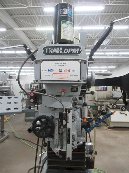 Southwest Industries Trak DPM 3-Axis CNC Vertical Bed Mill w Trak A.G.E 3 3-Axis CNC Control, Kurt Power Draw Bar, 10" x 50" T-Slotted Table and MORE!