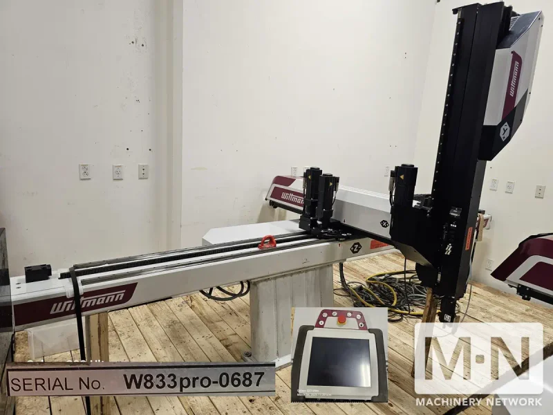 WITTMANN MODEL W833 PRO SERVO ROBOT MFG 2020  (2) AVAILABLE