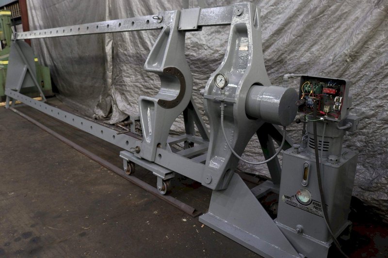 200 TON RODGERS MODEL #1F200-4820X HYDRAULIC WHEEL PRESS: STOCK #71119