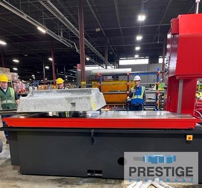 99" x 20" Amada VM2500 Vertical Plate Saw