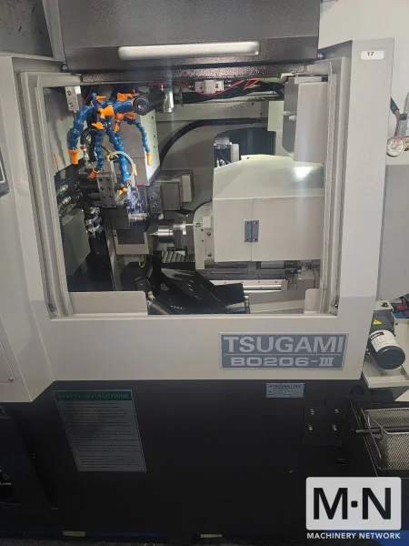 Tsugami BO206-III CNC Swiss Lathe, 2021