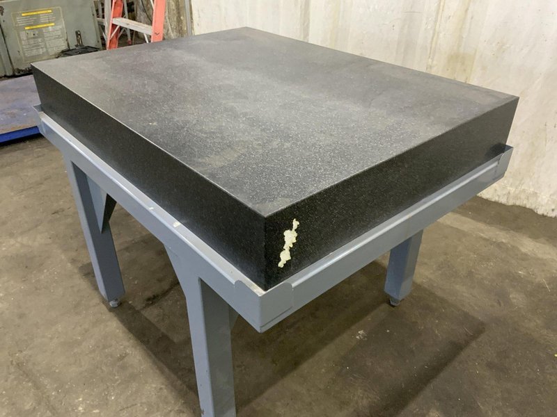 48" X 36" X 6" MITCHELLS GRANITE SURFACE PLATE: STOCK #81077