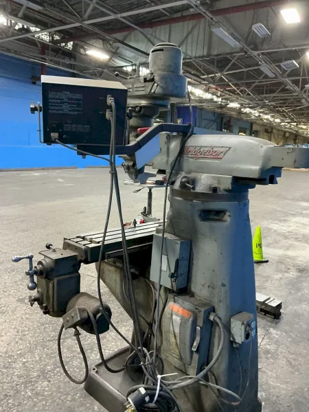 BRIDGEPORT 42” X 9” VERTICAL MILL   -  52999
