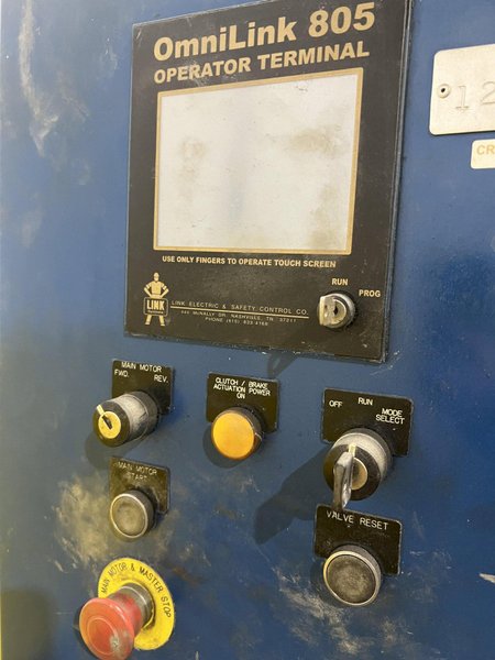 15 TON ROUSSELLE MODEL #2E-F OBI PRESS, 2" STROKE: STOCK #20171