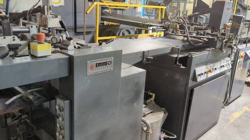 Emmeci MC-92 HSB SX Automatic Rigid Box Forming Line – Left-Hand Discharge