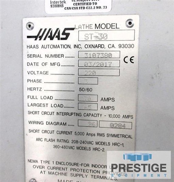 HAAS ST30 CNC Turning Center