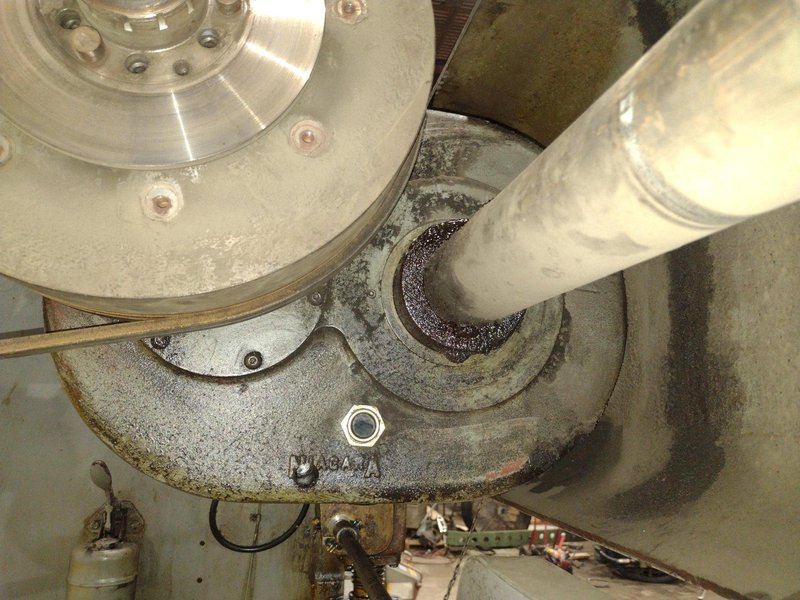 36 TON X 8' NIAGARA MODEL #1B36-6-8 MECHANICAL PUNCH PRESS: STOCK #23465