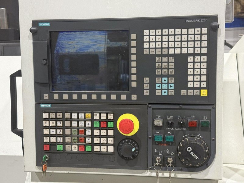 Romi C510 CNC Teach Lathe For Sale, 2014