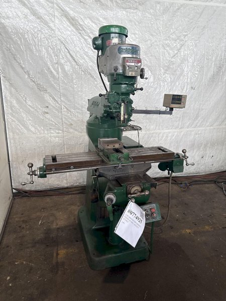 2 HP BRIDGEPORT SERIES 1 VERTICAL MILL. STOCK # 0774825