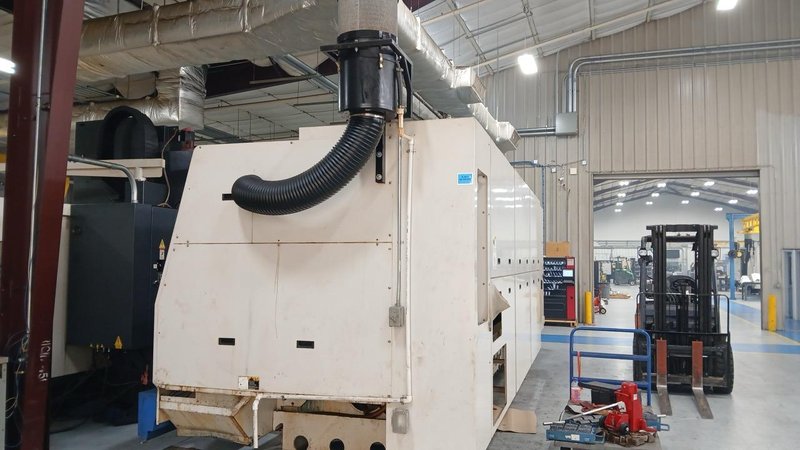 Doosan Puma 800L, 2007 – SMW Hyd Steady, 12″ Big Bore, Chip Conveyor