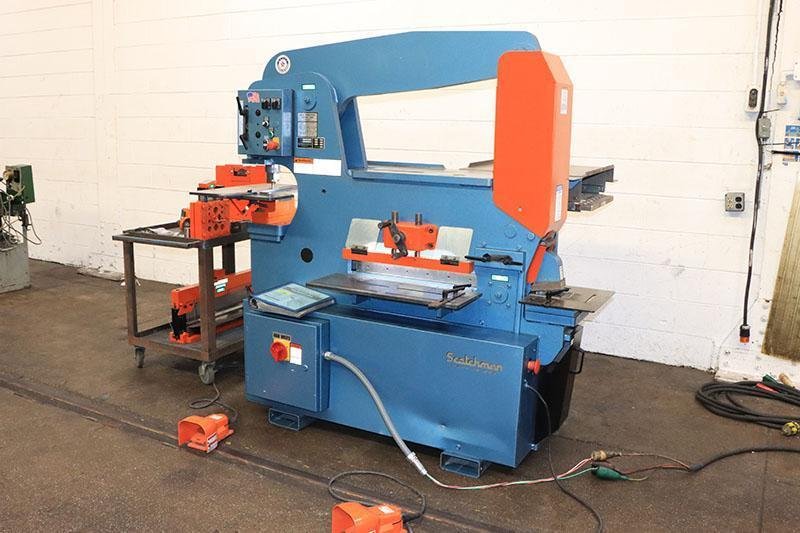 70/110 TON SCOTCHMAN DUAL OPERATOR IRONWORKER MODEL DO 70-24M