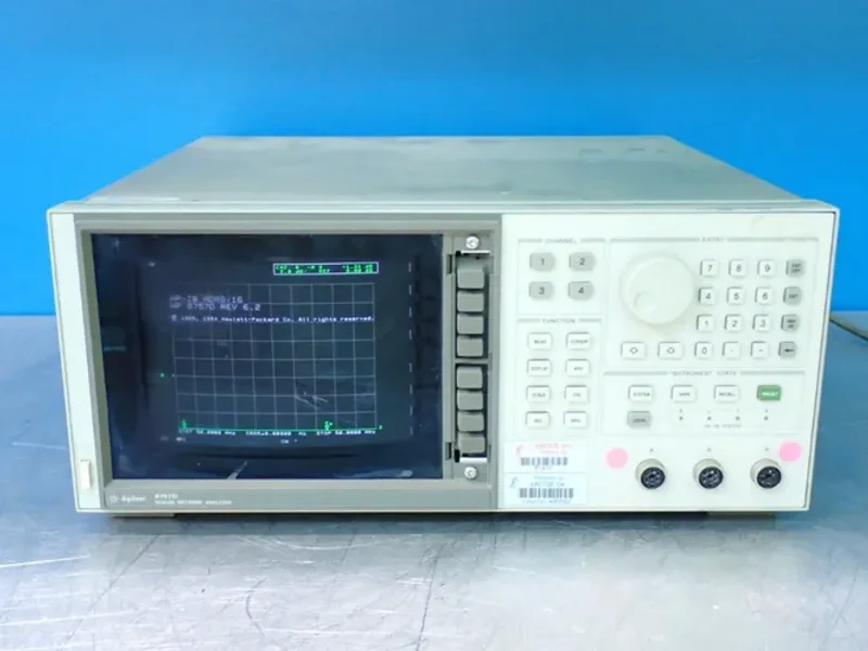 AGILENT SCALER NETWORK ANALYZER  -  8757D
