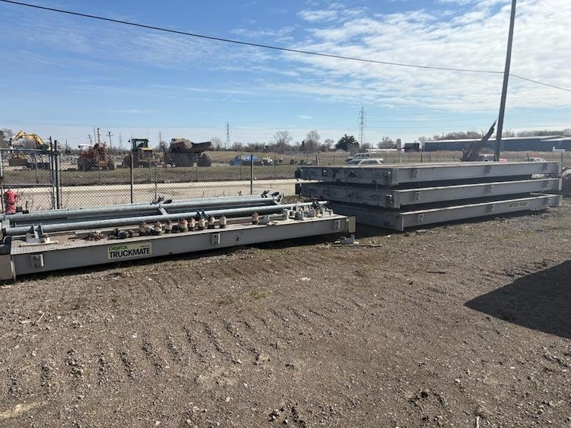 80 TON (160,000 LBS) X 80&#039; METTLER TOLEDO ABOVE GROUND DRIVE OVER TRUCK SCALE: STOCK #23630