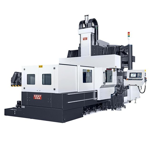 NEW KENT USA MODEL KFD-42 CNC DOUBLE COLUMN VERTICAL MACHINING CENTER