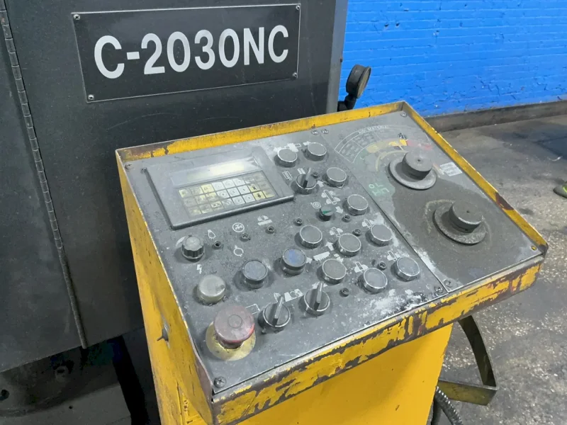 CLAUSING 34" X 24" X 20" HORIZONTAL BAND SAW  -  C-2030NC