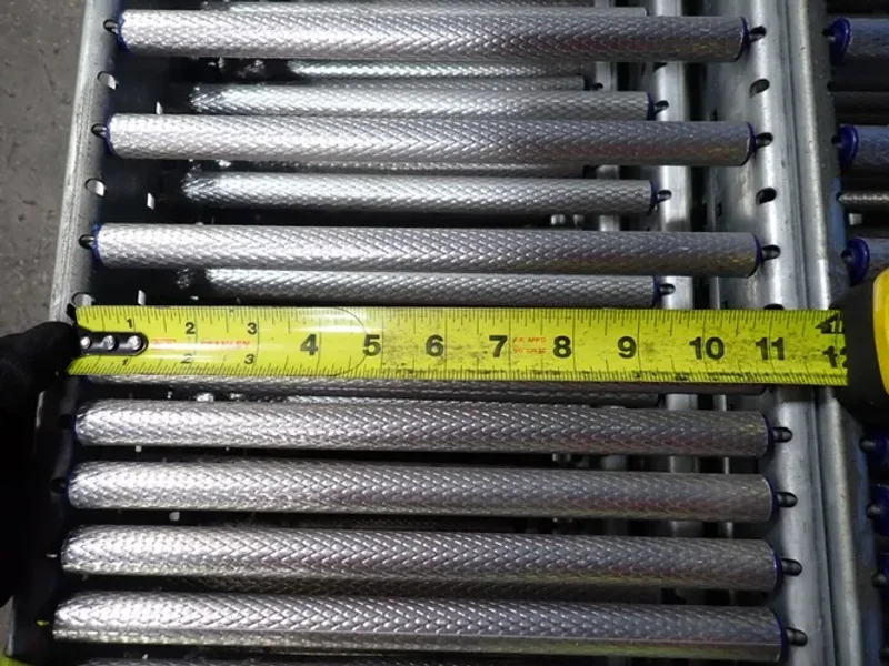 1" X 11" ROLLER CONVEYORS