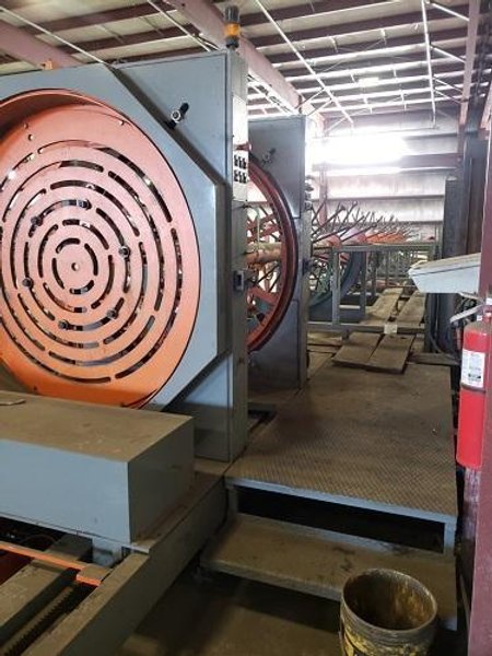 1500mm (60&quot;) SCHNELL GTM 200/1500/18E CAGE MAKING REBAR MACHINE