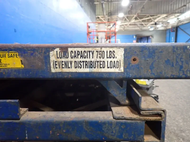 MARK INDUSTRIES 750 LBS SCISSOR LIFT  -  S19ET