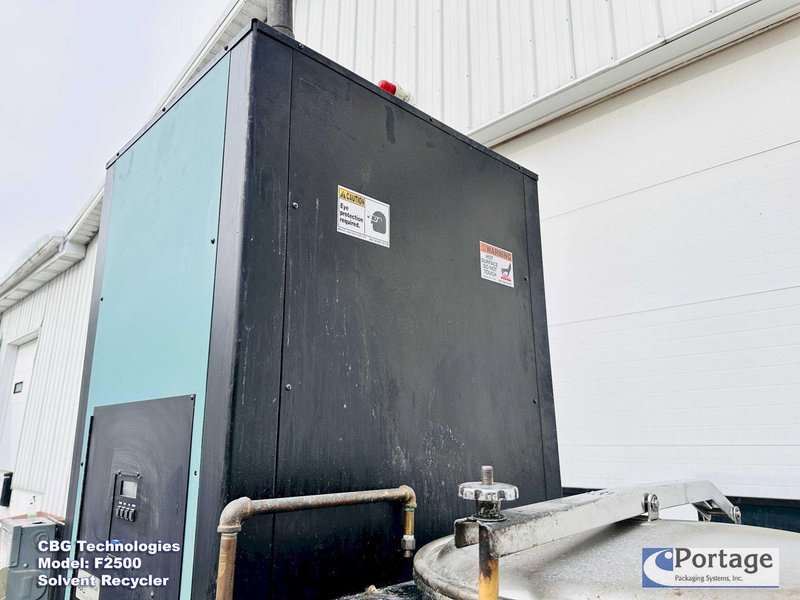 CBG Technologies Model: F2500  ||  Solvent Recycler