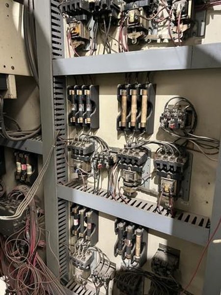 48" x .312" x 30,000# Loopco Slitting Line w/3 Heads Stock # 14255