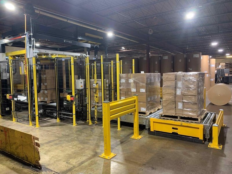 Signode Muller 1825B Stretch Wrapper – 2022 – Rotary Ring System with Corner Post Device