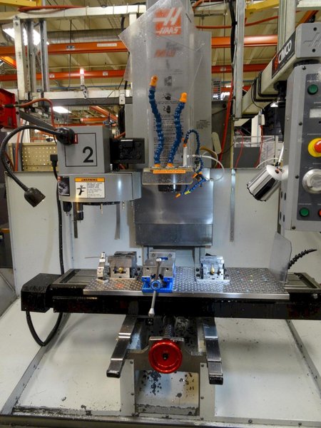 Haas TM-2 CNC Tool Room Mill with Haas 32-Bit CNC Control, 10, ATC, Rigid Tapping and MORE!- Auction Item