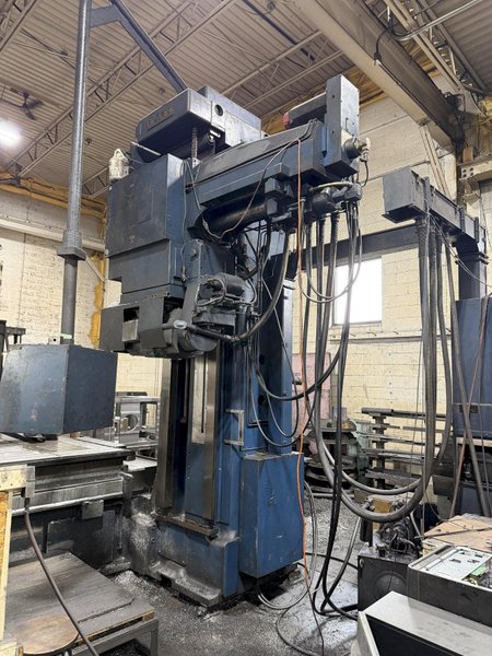 5" DEVLIEG 5K-96  CNC SPIRAMATIC HORIZONTAL BORING MILL WITH FANUC CONTROL. STOCK # 0219926