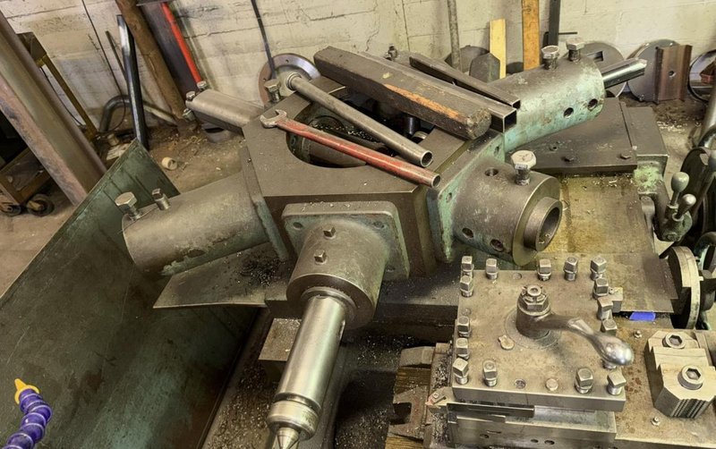WARNER &amp; SWASEY 4A TURRET LATHE WITH TOOLING. STOCK # 0545426