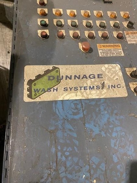 24&quot; x 56&quot; DUNNAGE BT11-2450-GDRB-SS POLY TOTE WASHER. STOCK # 0631221