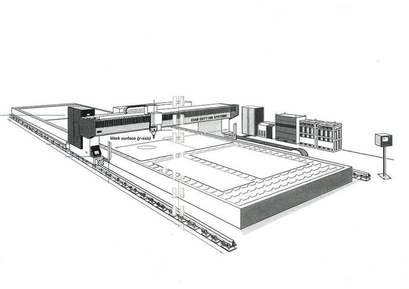Esab - Trumpf Heavy Duty bevelcut laser 24 x 6,3 meter