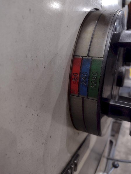 32" X 168" SUMMIT GAP BED ENGINE LATHE. STOCK # 0661425