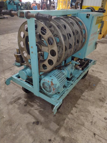 40 TON MODERN HYDRAULICS 4 CYLINDER PORTABLE HYDRAULIC DIE SETTING &amp; SEPARATING SYSTEM: STOCK #23775