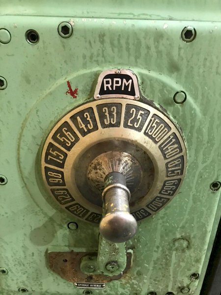 #2 KEARNEY &amp; TRECKER MODEL 205 SA HORIZONTAL MILL: STOCK # 72819