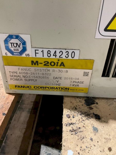 FANUC M-20IA/20T ROBOT +R-30IB CONTROLLER USED