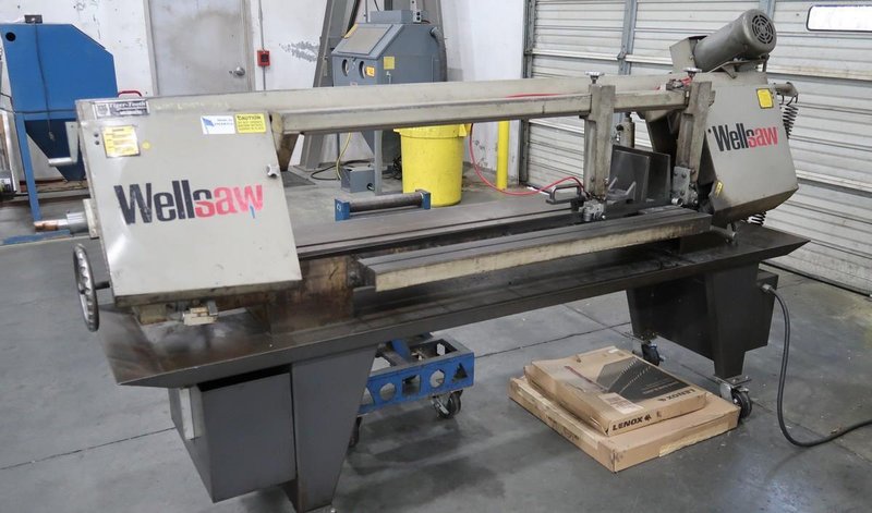 13" X 48" WELLSAW MODEL #1348 HORIZONTAL BANDSAW: STOCK #78215