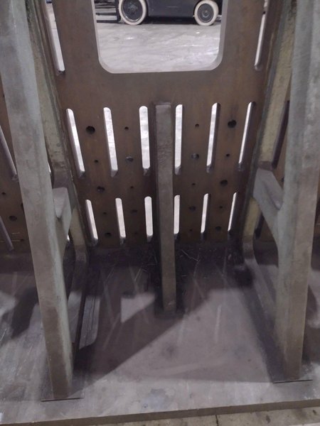 72&quot; X 96&quot; X 3&quot; THICK ANGLE PLATE: STOCK #23548