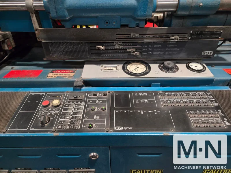50 TON BOY MODEL 50T2 I INJECTION MOLDING MACHINE MFG 1992
