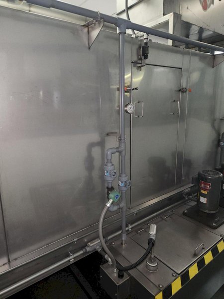 Accutherm 2-Stage Immersion Heated Wash and Rinse System, 2013 – 705 Gallon Capacity, Stainless Steel, Blow-Off Drying