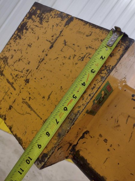 4 TON CALDWELL MODEL#81P-4-50 C HOOK PAPER COIL LIFTER: STOCK #22716