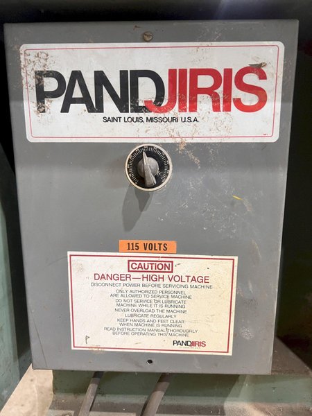 4,000 LB PANDJIRIS PIPER PIPE TANK TURNING ROLLS, DRIVE &amp; IDLER: STOCK #23481